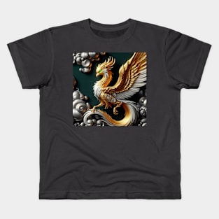 Golden phoenix Kids T-Shirt